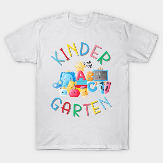 Kindergarten T-Shirt by TeeShop Designs